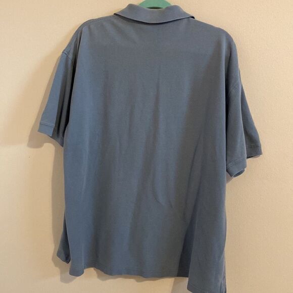 Warner Bros Polo Shirt Wiley Coyote Embroidered  Blue XL. - Picture 5 of 6